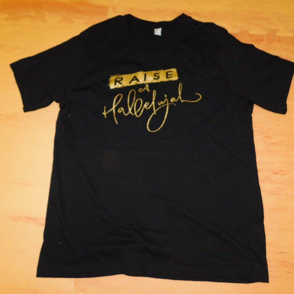 5/$30 Alternative Raise a Hallelujah Black T-shirt. XL